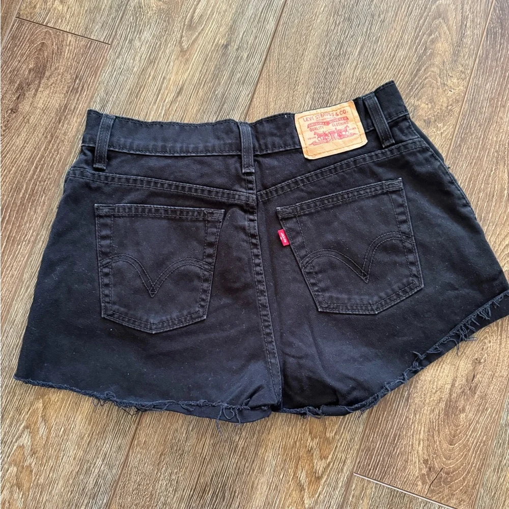 Levi’s premium Black and Light Blue Denim Shorts 3 pair - Picture 10 of 14